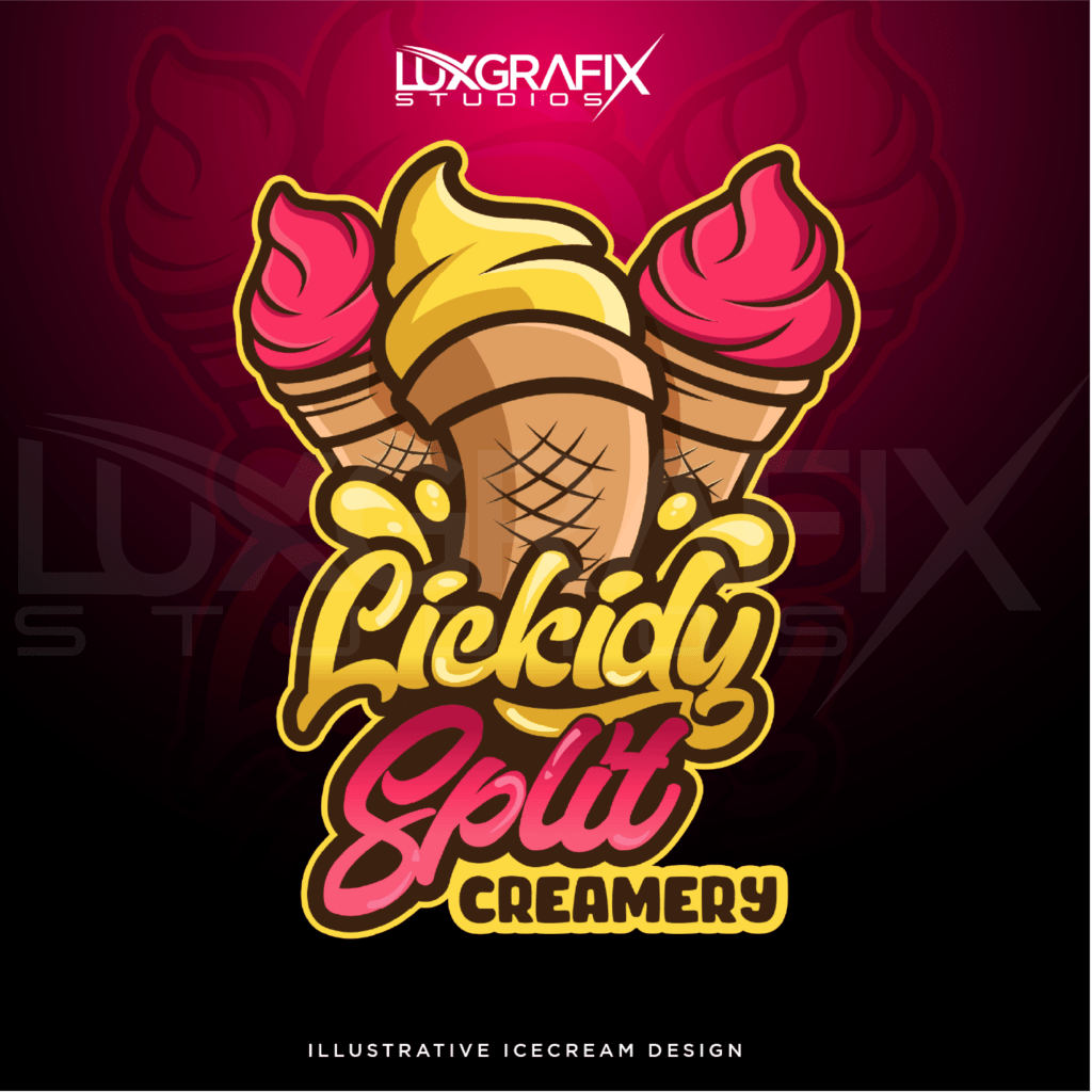 Ice Cream Logo - Logo Design