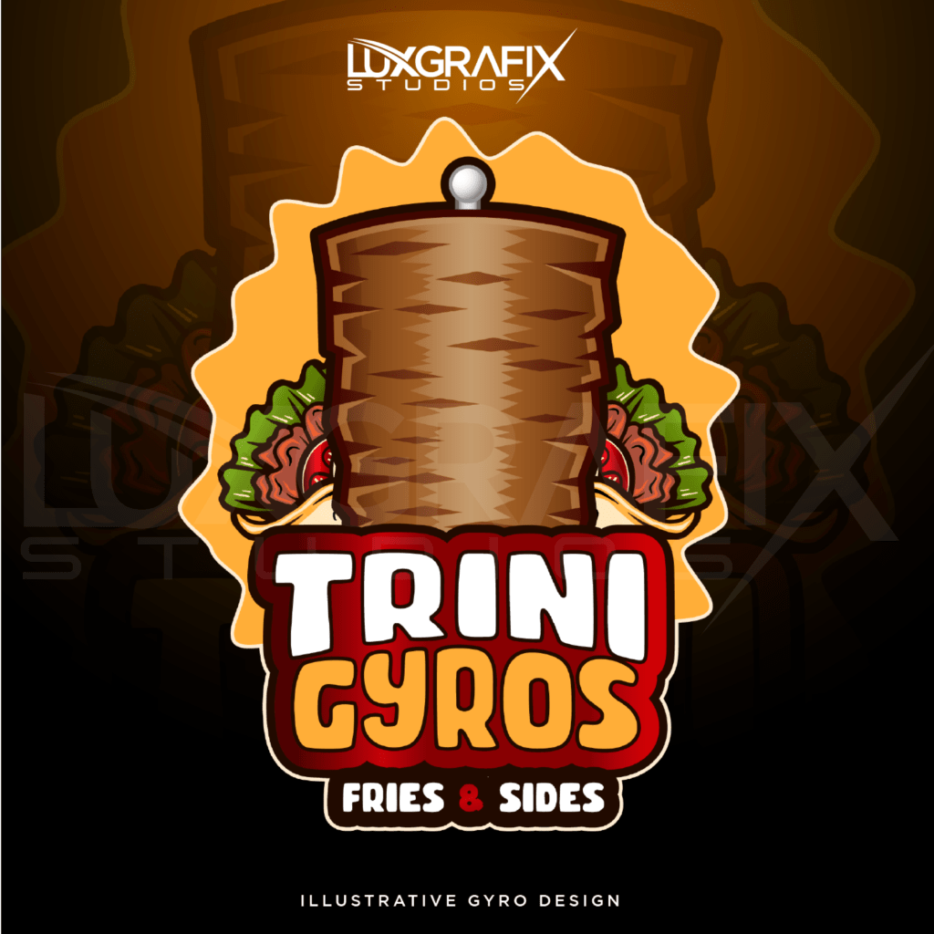 Gyro / Shawarma - Logo Design - LuxGrafix Studios