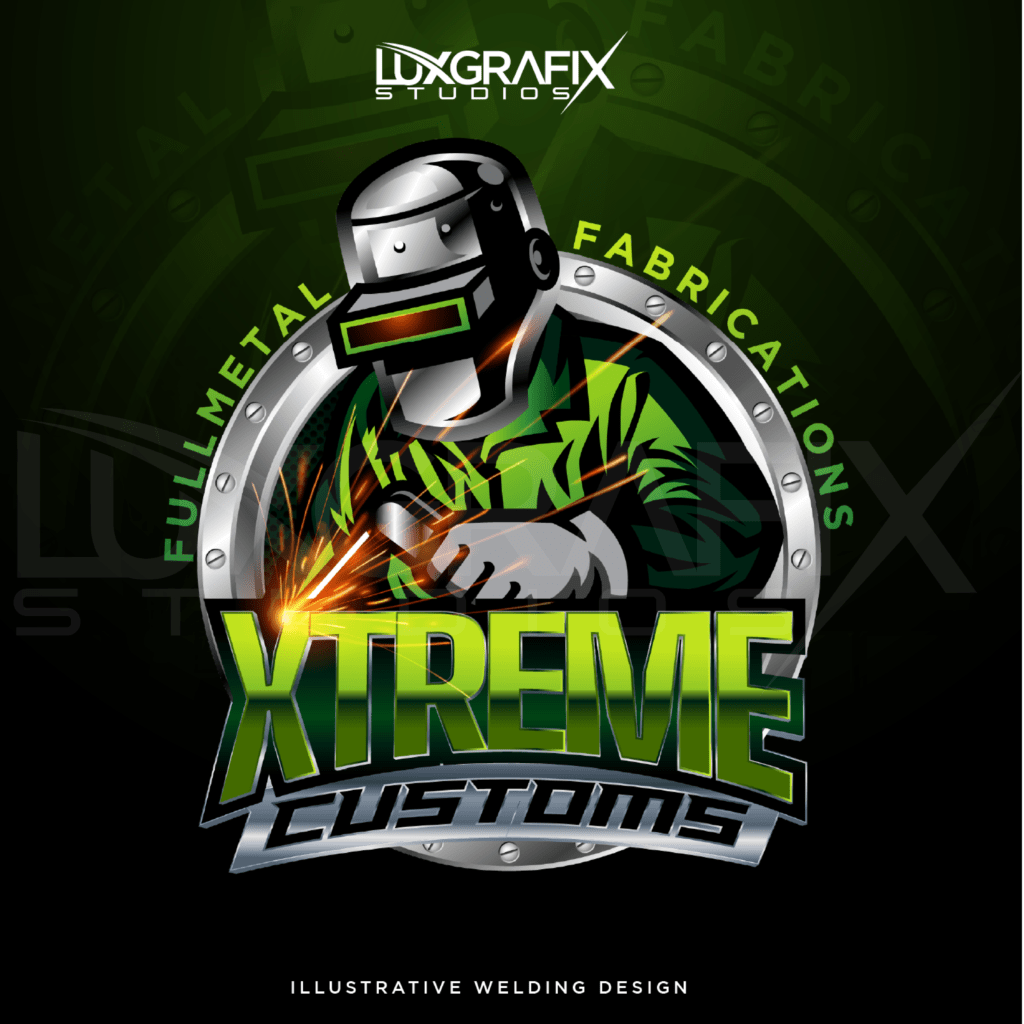 Fabrication/ Welding Logo Design - LuxGrafix Studios