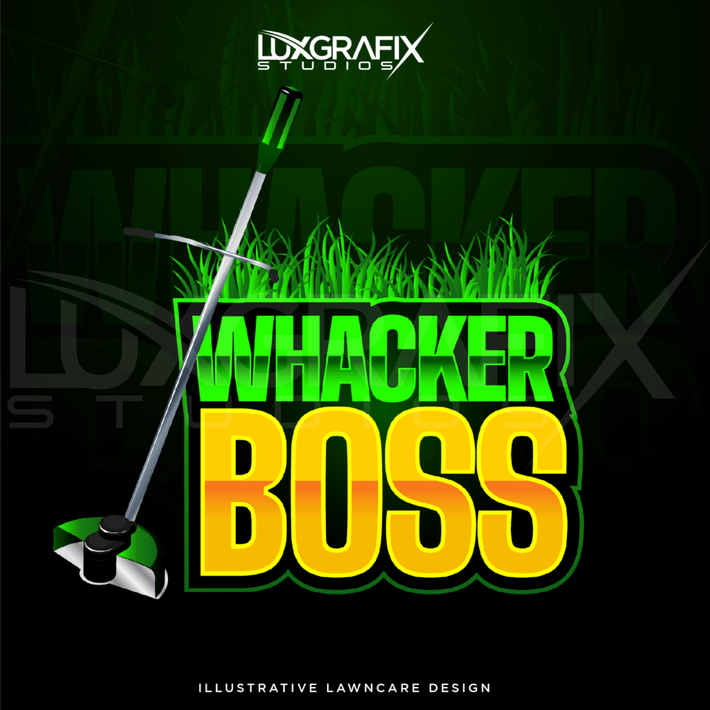 Lawncare Logo Design 2 - LuxGrafix Studios