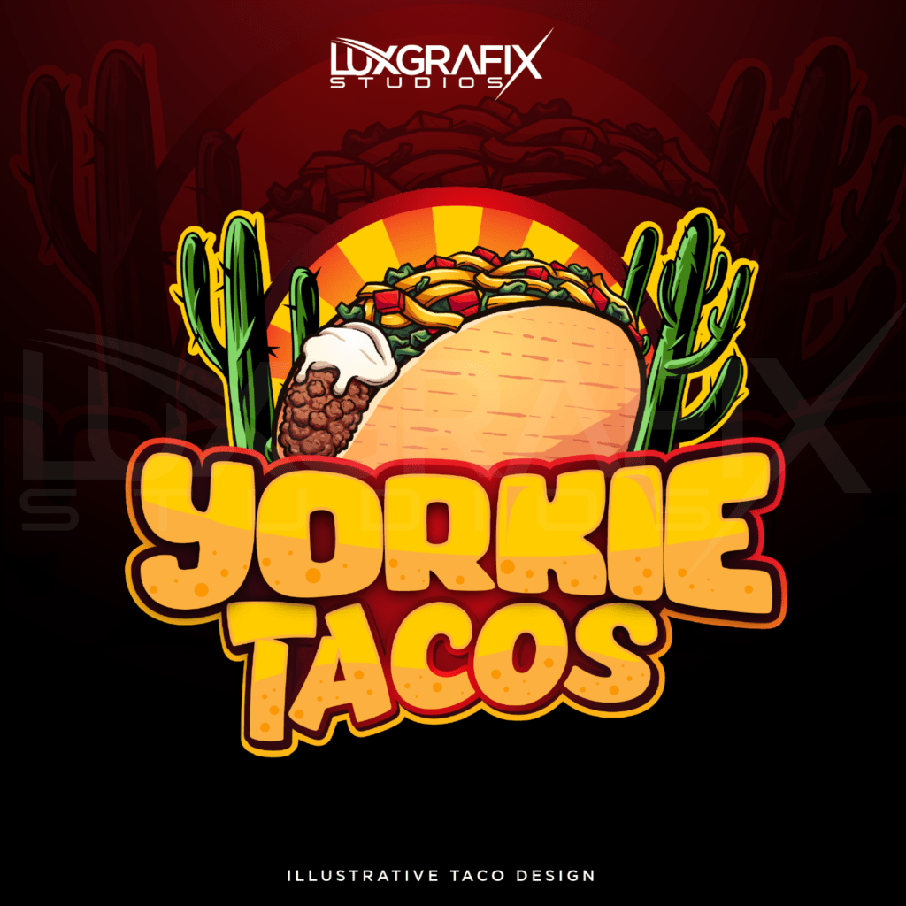 Taco Logo - LuxGrafix Studios