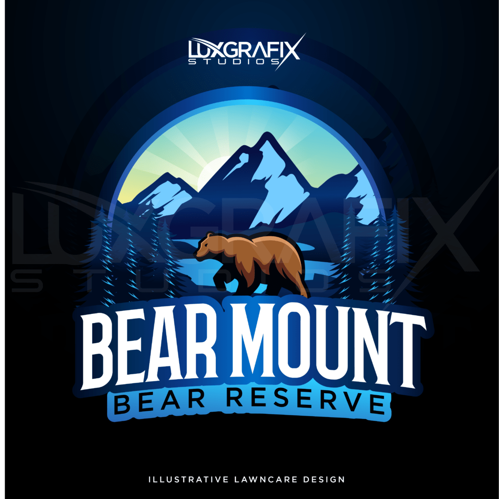 Bear Logo-LuxGrafix Studios